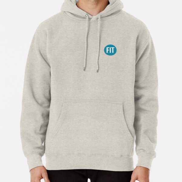 FIT Sticker TEAL Pullover Hoodie