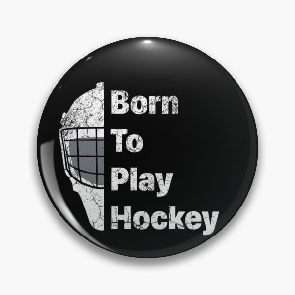 Item preview, Born to play hockey designed and sold by nadiahaq.
