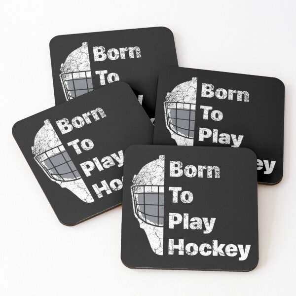 Item preview, Born to play hockey designed and sold by nadiahaq.