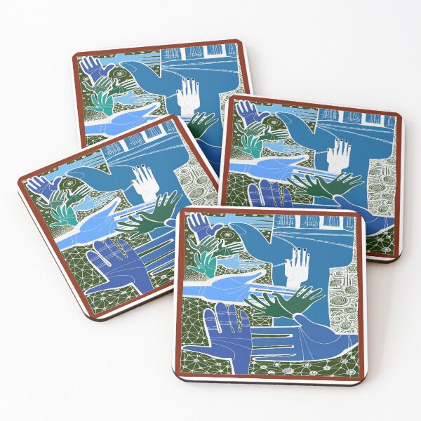 Item preview, Hands (colour negative) designed and sold by Niness-Studio.