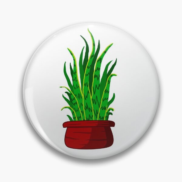 Item preview, Red Potted Snake Plant designed and sold by SosaPaintings.