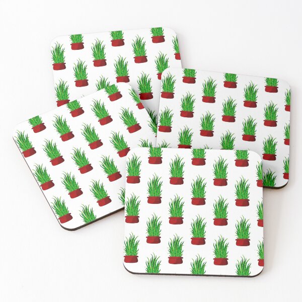 Item preview, Red Potted Snake Plant designed and sold by SosaPaintings.