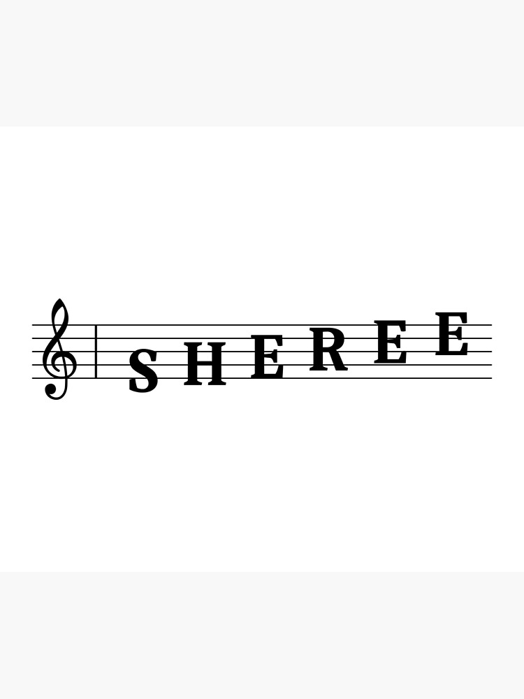 "Name Sheree" Poster by gulden Redbubble