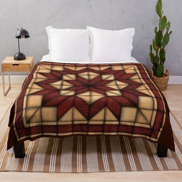 Item preview, Wooden Quilt designed and sold by kamkam19.