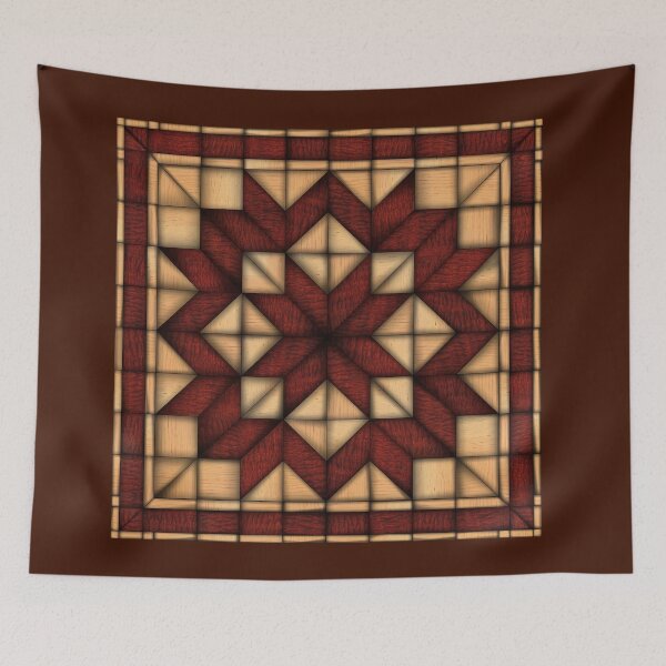 Item preview, Wooden Quilt designed and sold by kamkam19.