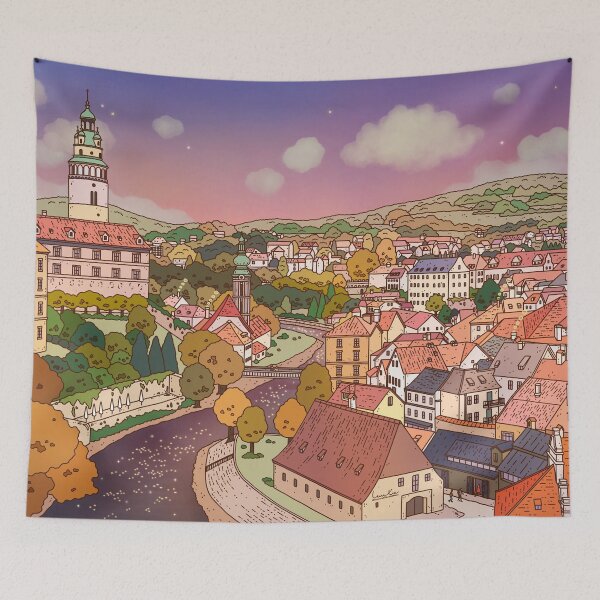 Item preview, Cesky Krumlov In Czechia designed and sold by luuuxia.