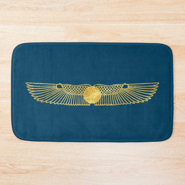 Item preview, Gold winged sundisc (3) (on blue) designed and sold by DotorEaon.