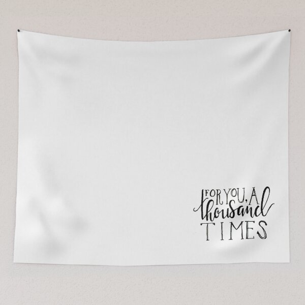 Item preview, For you, A Thousand Times designed and sold by WithTheStones.