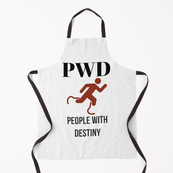 Item preview, People With Destiny, athlete with disability, amputee athlete with prosthesis designed and sold by doctors-apparel.