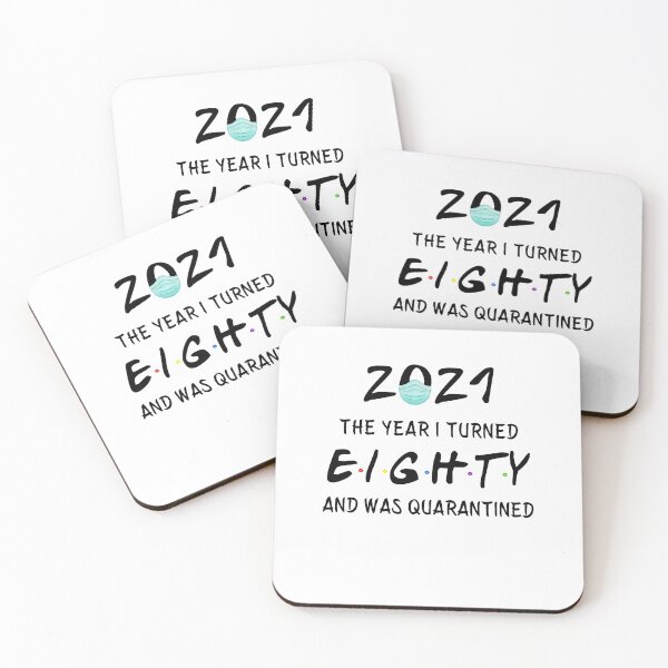 Item preview, 2021 I Turned 80 and was Quarantined Birthday 2021 Gift designed and sold by AnimaLovers.