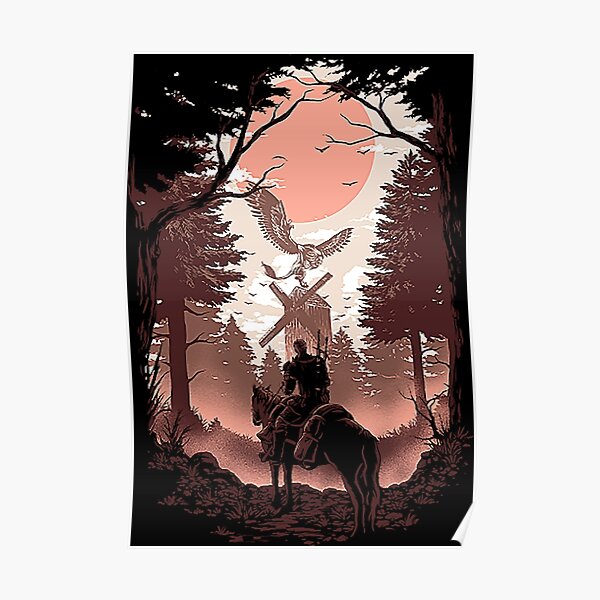 La chemise de la chasse sauvage Poster