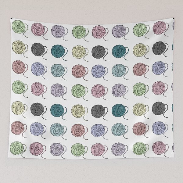 Item preview, Multi-Colored Yarn Balls designed and sold by QuinnRamsay.