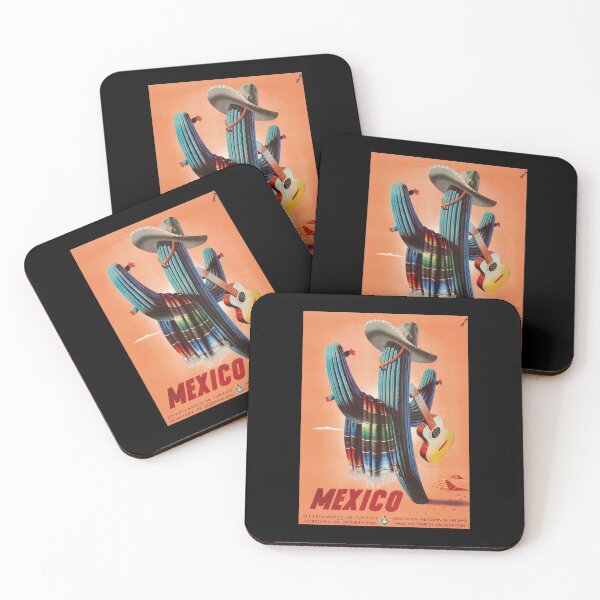 Item preview, Visit Mexico, vintage design poster designed and sold by Caracol-Spanish.