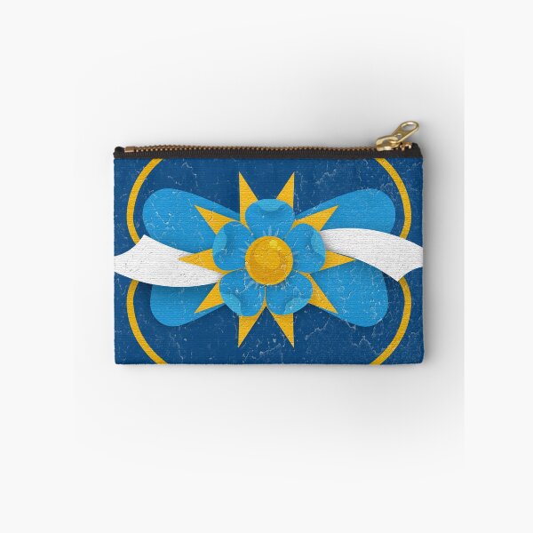 Item preview, Argentina Flag Gold Sun and Blue Flower Fileteado Porteño Vintage Street Art designed and sold by infinitetango.