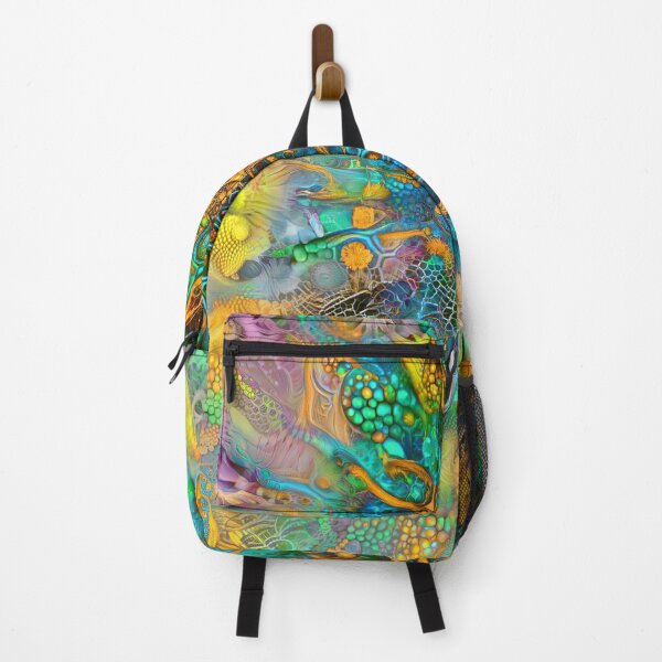 Item preview, Deepdream floral fractalize space abstraction designed and sold by blackhalt.