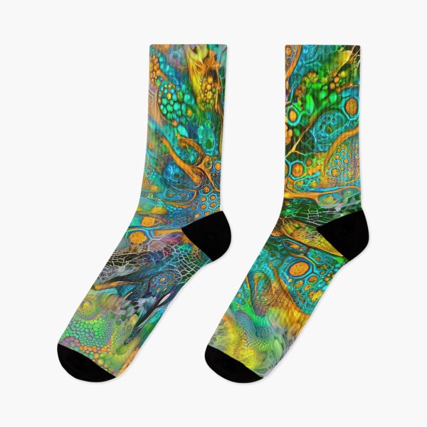Item preview, Deepdream floral fractalize space abstraction designed and sold by blackhalt.