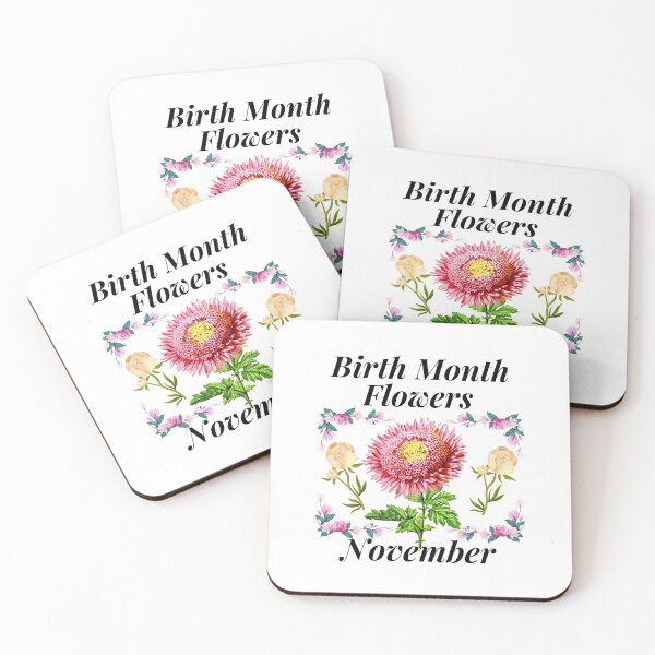 Item preview, Birth Month Flowers November. designed and sold by MacjarrGems.
