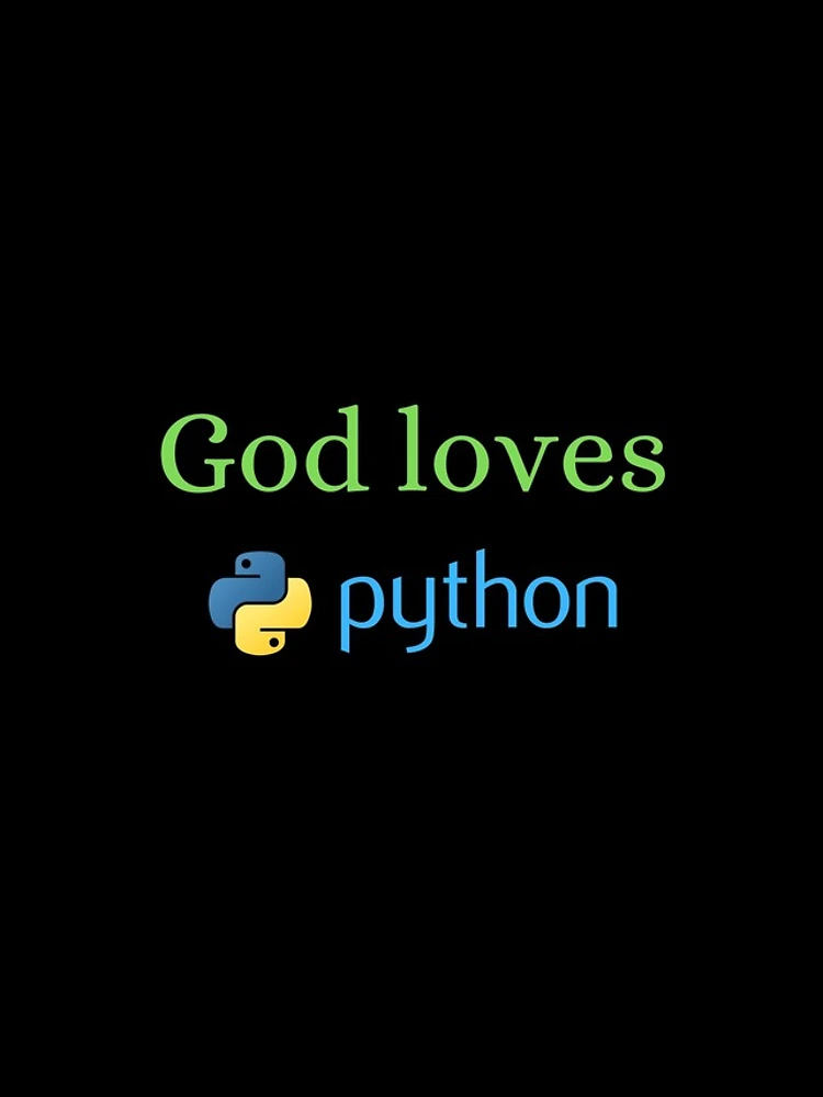 Thumbnail 5 of 5, iPhone Case, God Loves Python designed and sold by ChristianCoding.
