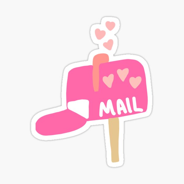 Item preview, love mailbox designed and sold by stickersbyylexx.