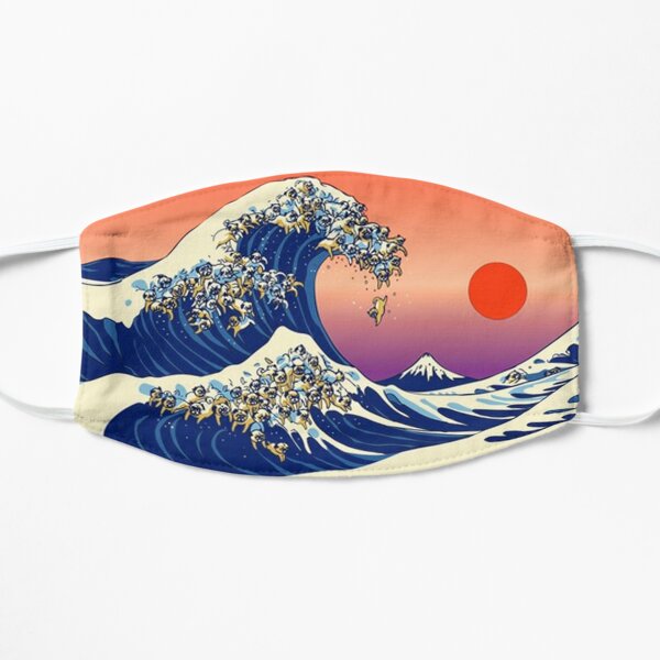 The Great Wave of Pug Mask