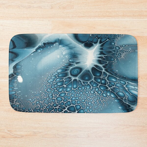 Item preview, Calming Blue Pool - Fluid Art Pour designed and sold by Rachel Pile.