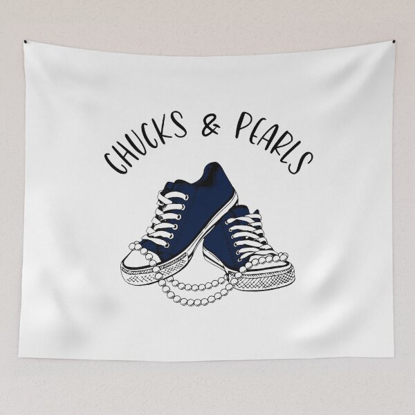 Item preview, Chucks And Pearls designed and sold by designbychow.