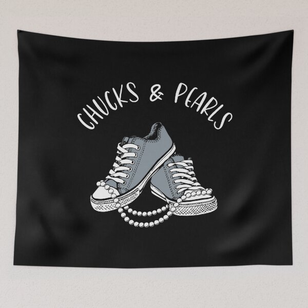 Item preview, Chucks And Pearls designed and sold by designbychow.