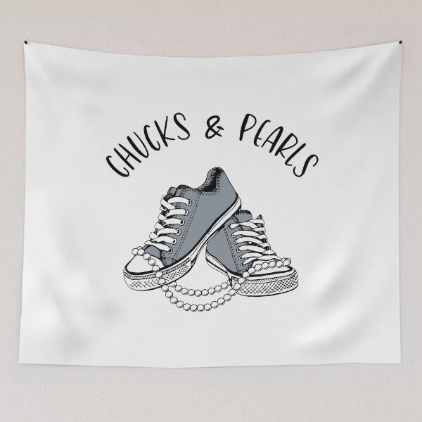 Item preview, Chucks And Pearls designed and sold by designbychow.