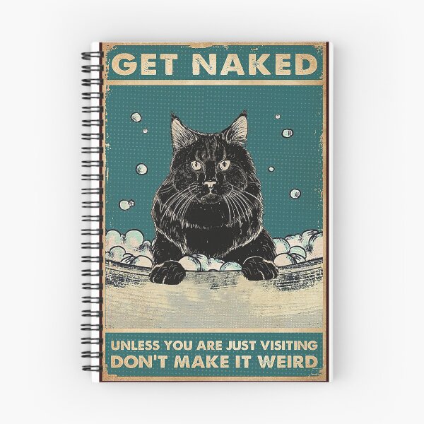 Item preview, Black Cat Get Naked designed and sold by Akubar.
