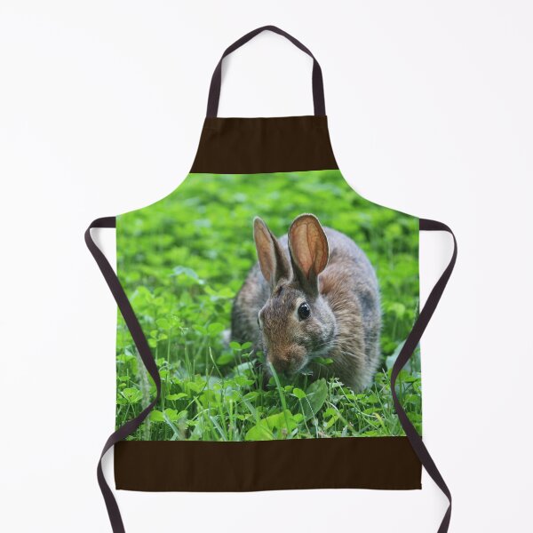 Item preview, Bunny Eating Clover designed and sold by LisaNaturePhoto.