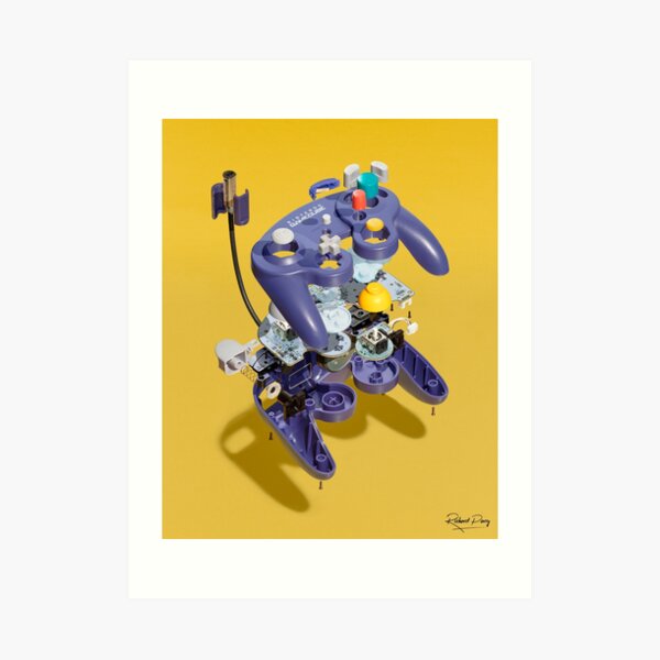Press Start 6 Art Print