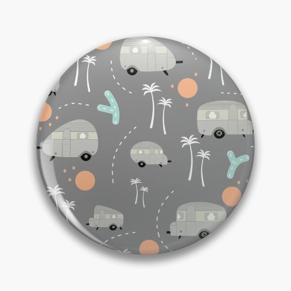 Item preview, Camper Campervan Pattern designed and sold by whatsupcamper.