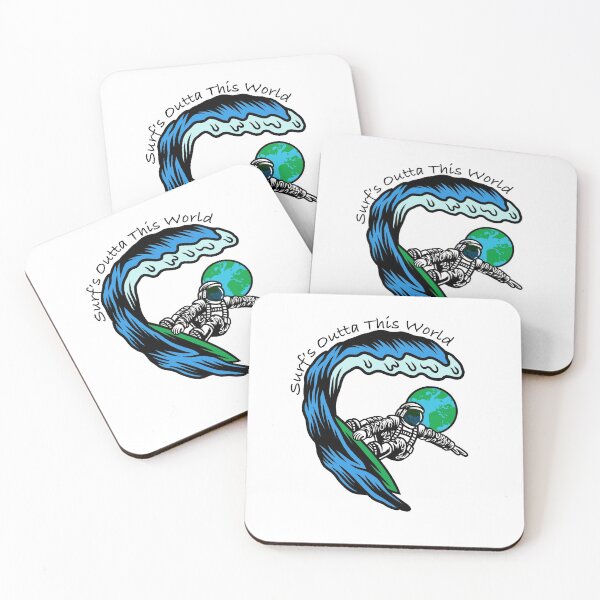 Item preview, Surf’s Outta This World designed and sold by StickerArtwork.
