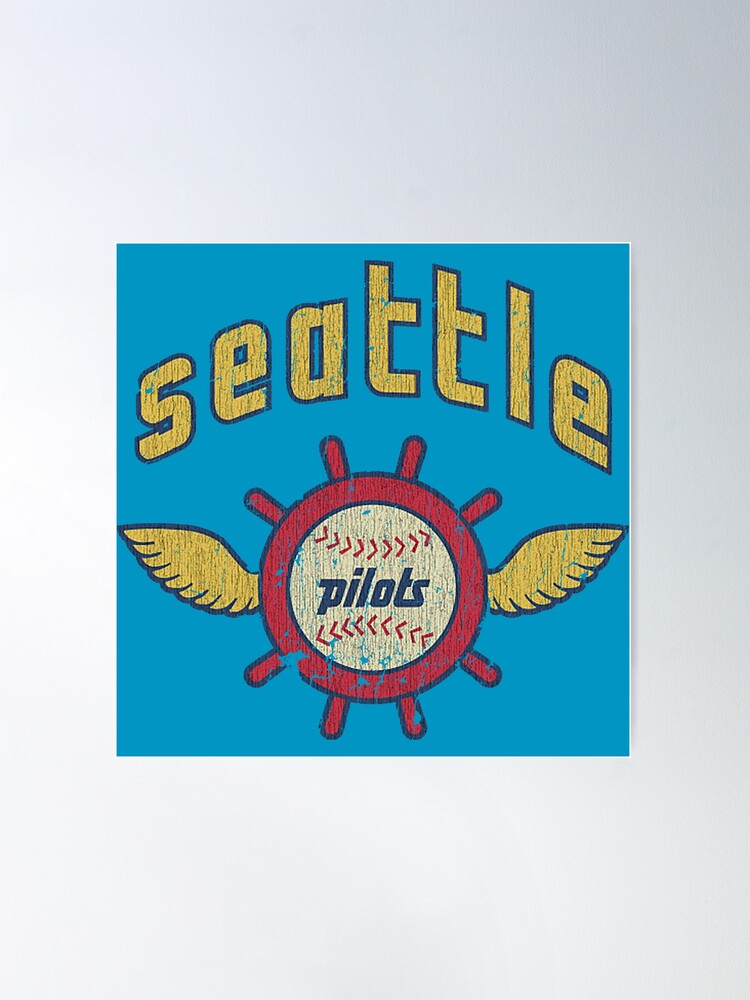 Seattle Pilots Baseball Vintage Essential T-Shirt for Sale by Veyron164xs