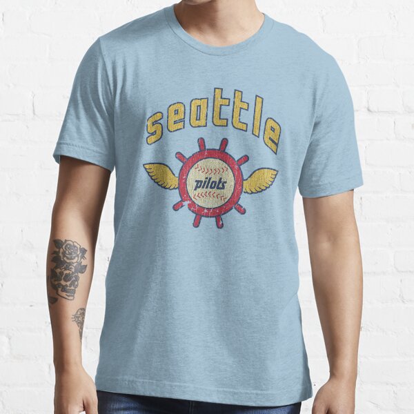 Seattle Pilots Baseball Vintage Essential T-Shirt for Sale by Veyron164xs