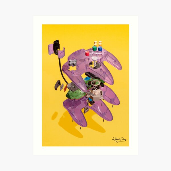 Press Start 2 Art Print