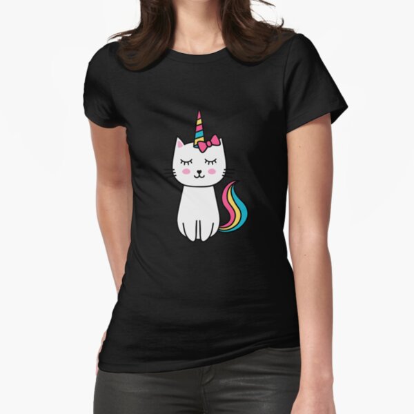 Cat Unicorn Cute Kitty Unicorn Cat Lover Unicorn Lover Gift 1 T Shirt By Respire2020 Redbubble