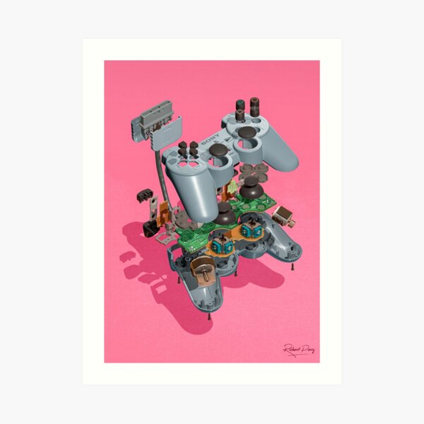 Press Start 1 Art Print