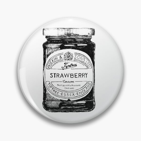 Item preview, Strawberry Jam Jar  designed and sold by InkyArtStudio.