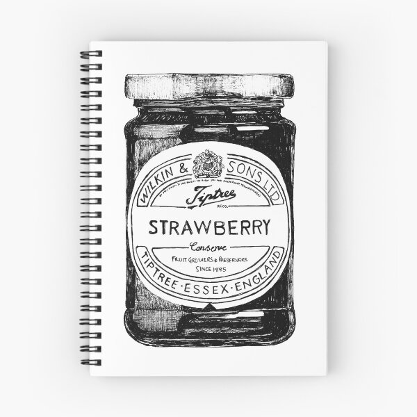 Item preview, Strawberry Jam Jar  designed and sold by InkyArtStudio.