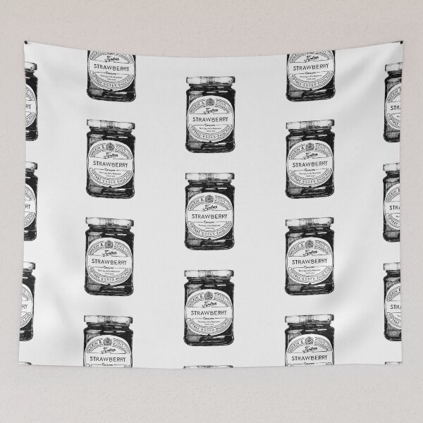Item preview, Strawberry Jam Jar  designed and sold by InkyArtStudio.