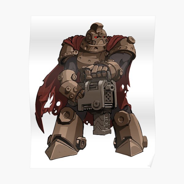 Steampunk Space Marine Poster
