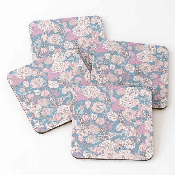 Item preview, Vintage Pastel Floral Pattern designed and sold by Doa-ibu.