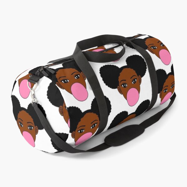 Item preview, Black Girl With Afro Puffs and Bubble Gum designed and sold by Deanna McRae.