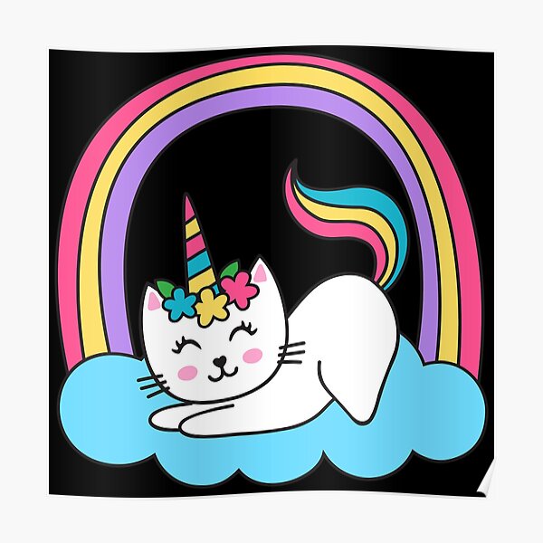 Download Unicorn Svg Posters Redbubble