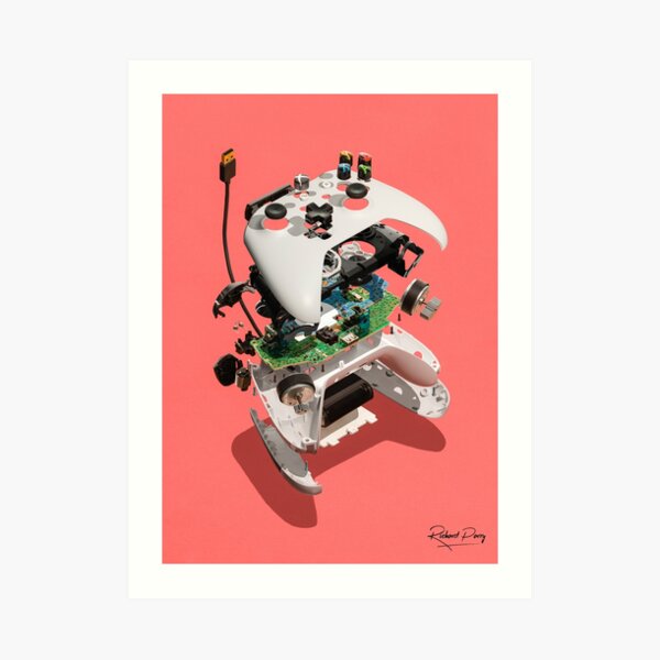 Press Start 8 Art Print
