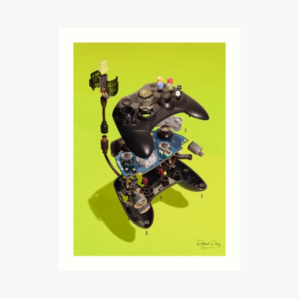 Press Start 3 Art Print