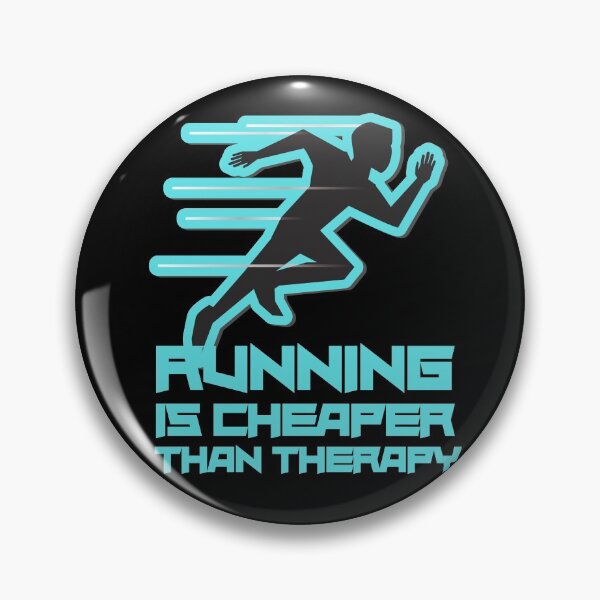 Item preview, Copy of Running Is Cheaper Than Therapy Blue designed and sold by Xrizen  Designs.