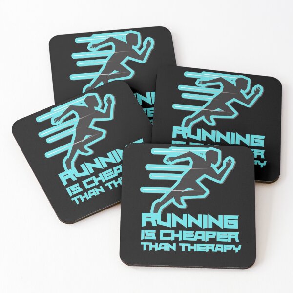 Item preview, Copy of Running Is Cheaper Than Therapy Blue designed and sold by Xrizen  Designs.