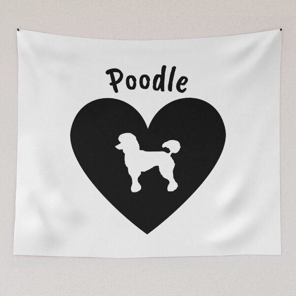 Item preview, Poodle Love Dog Valentine designed and sold by Simpli-fy.